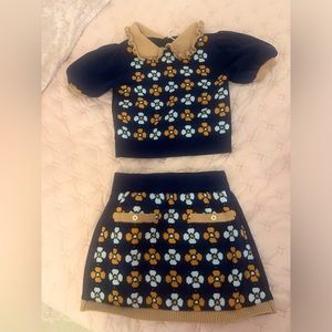 Girls Janie and jack 2 piece outfit